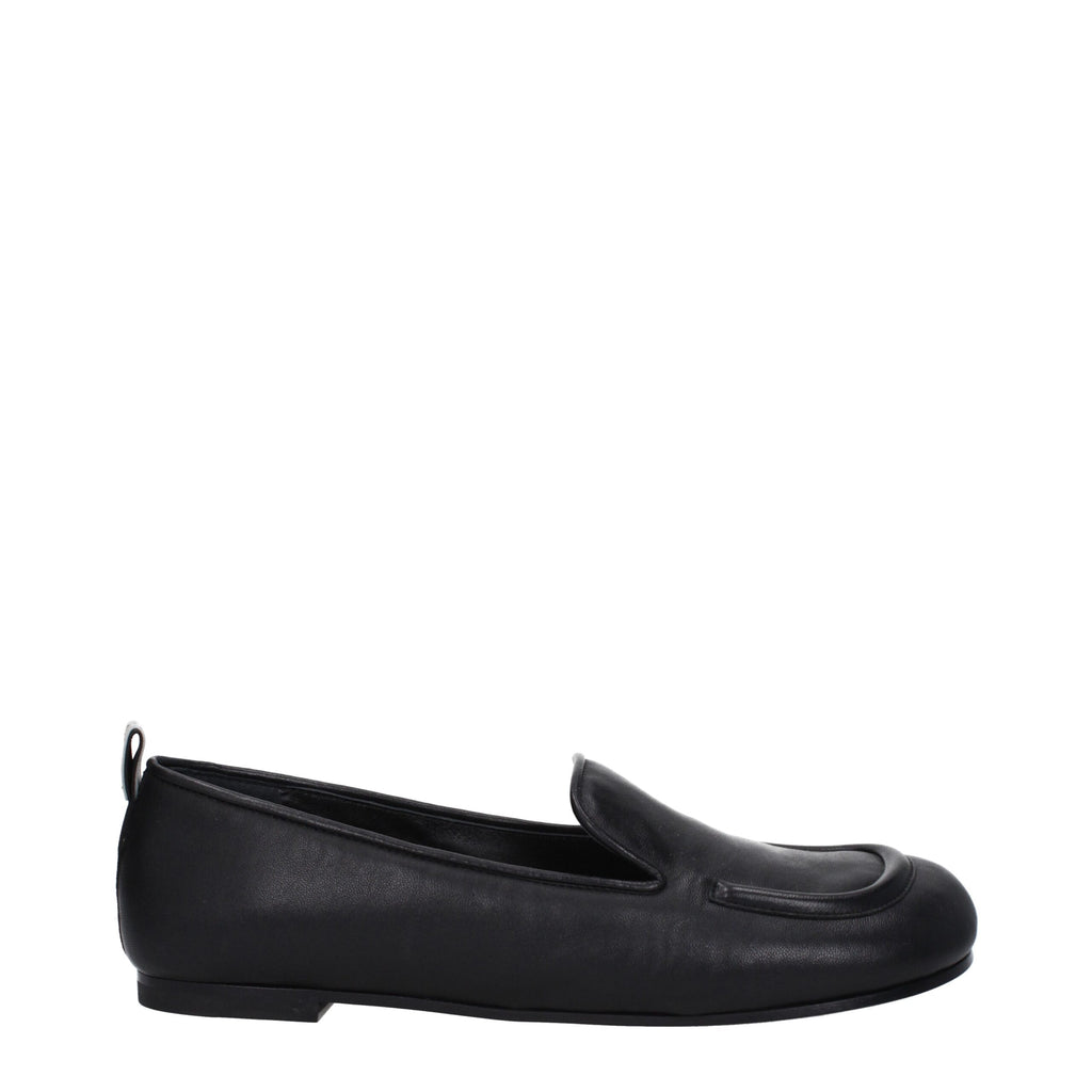 Premiata Black Leather Loafer