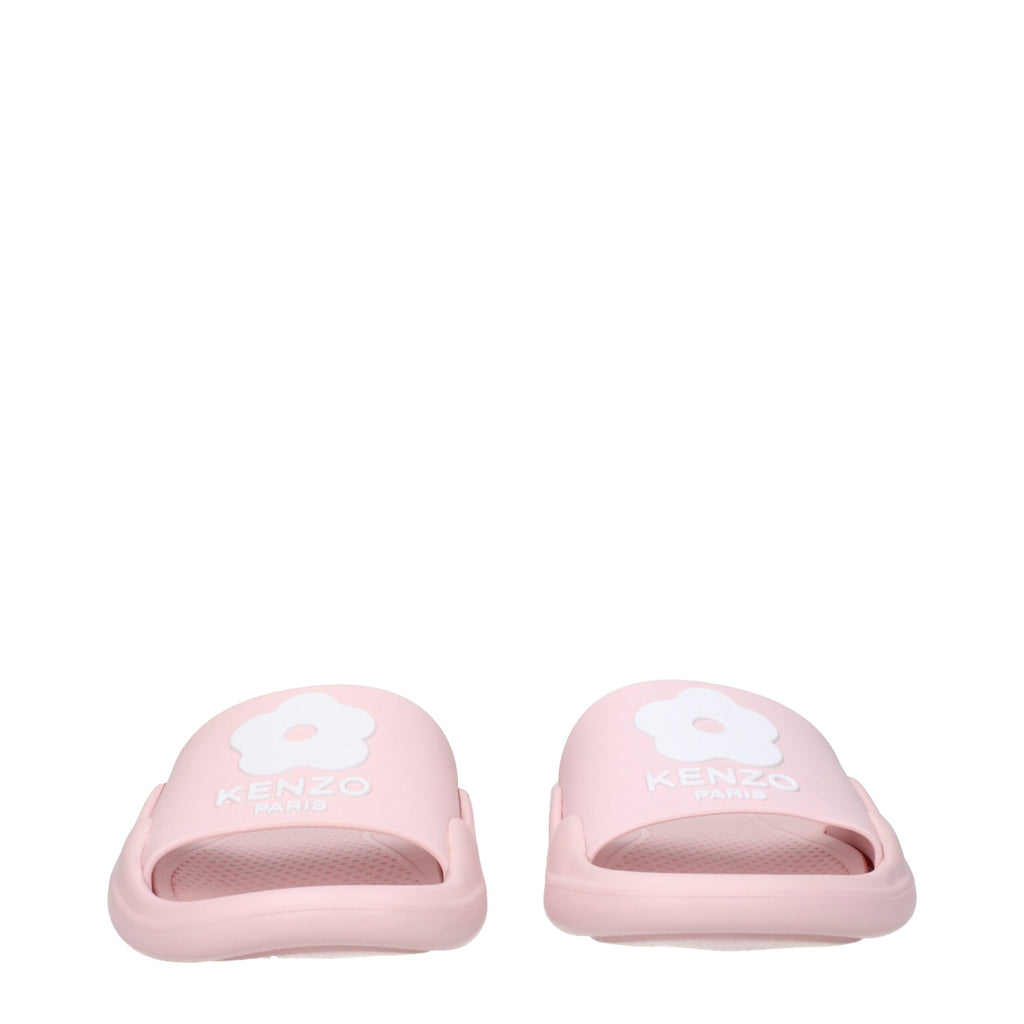 Kenzo Pink Cotton Slipper