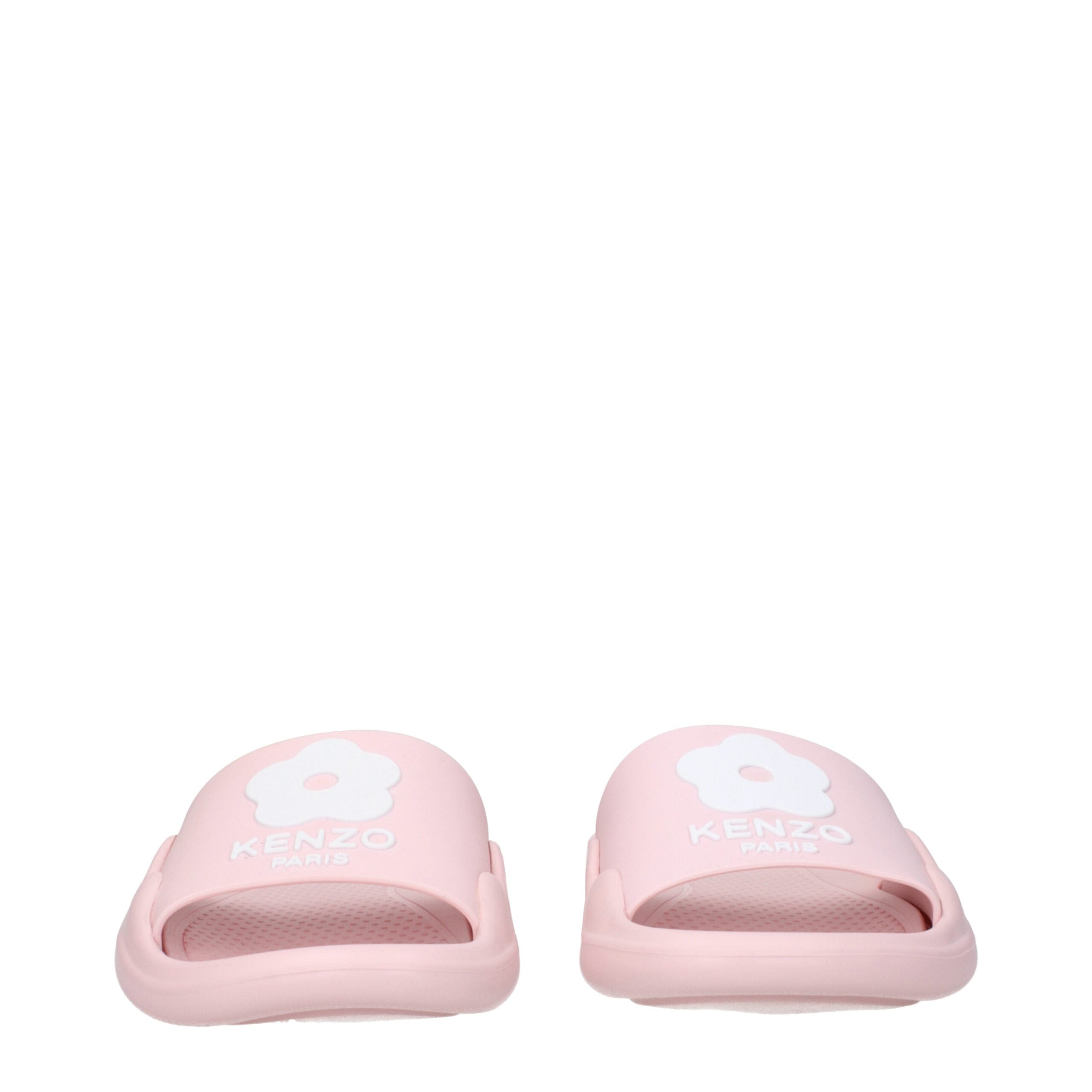Kenzo Pink Cotton Slipper