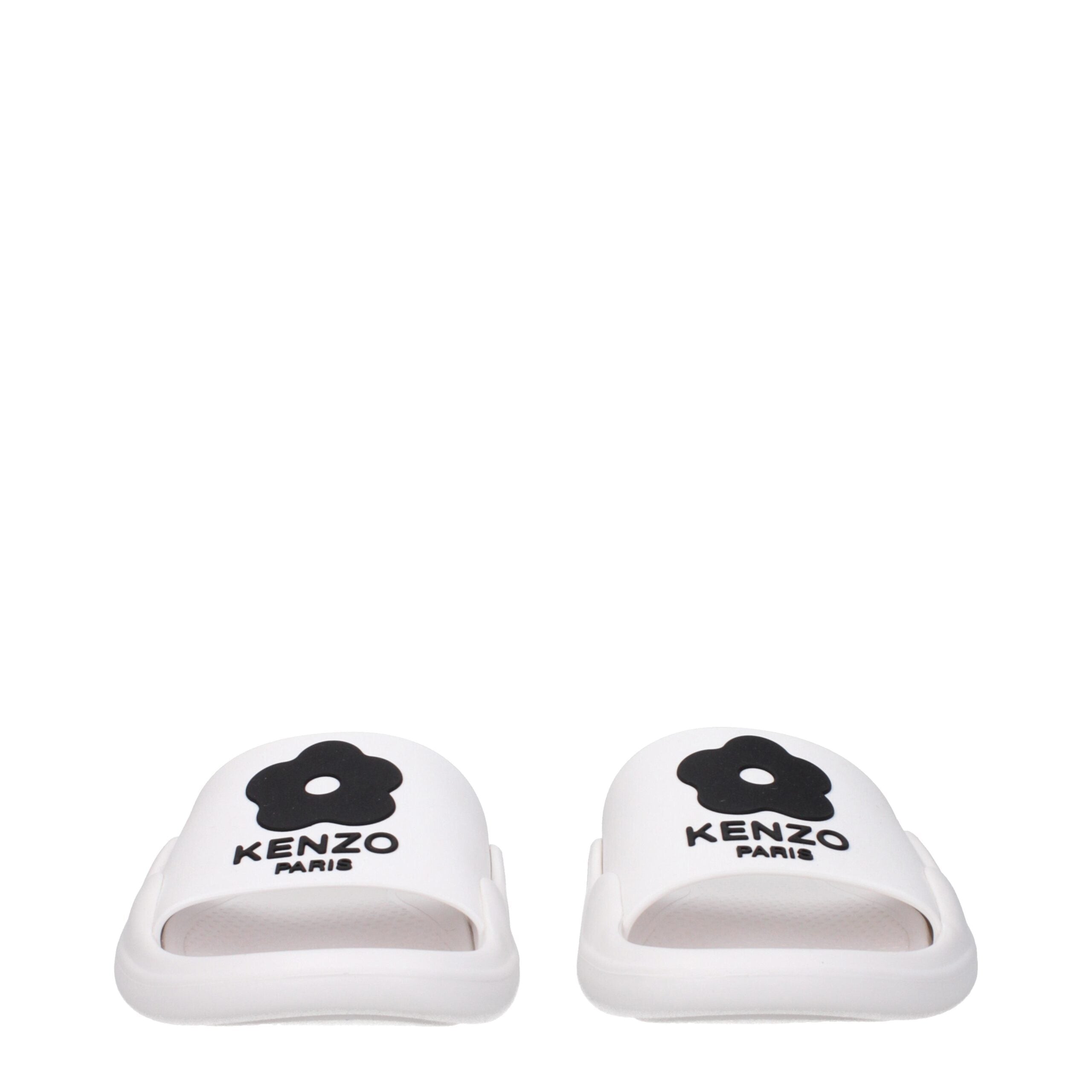 Kenzo White Cotton Slipper