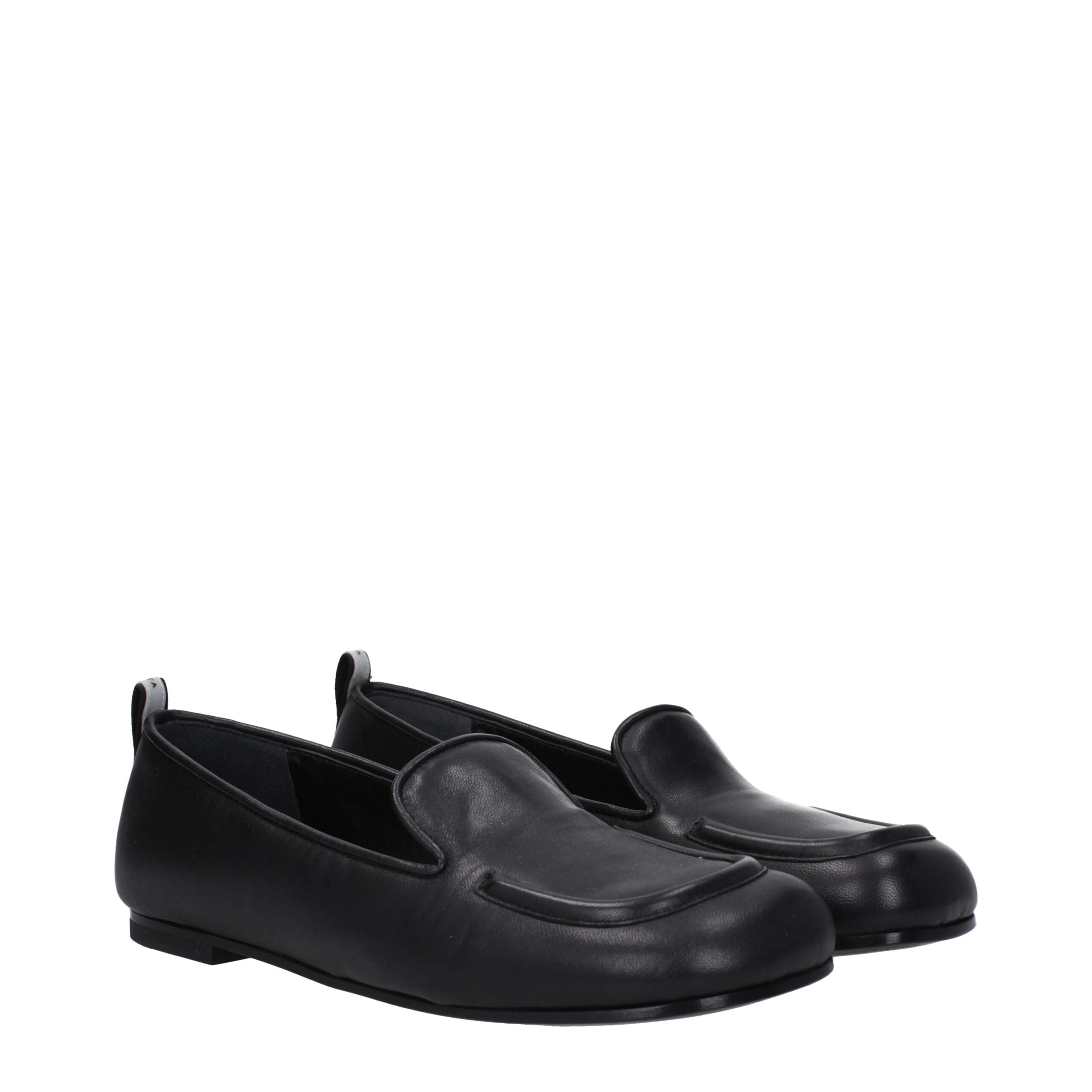 Premiata Black Leather Loafer