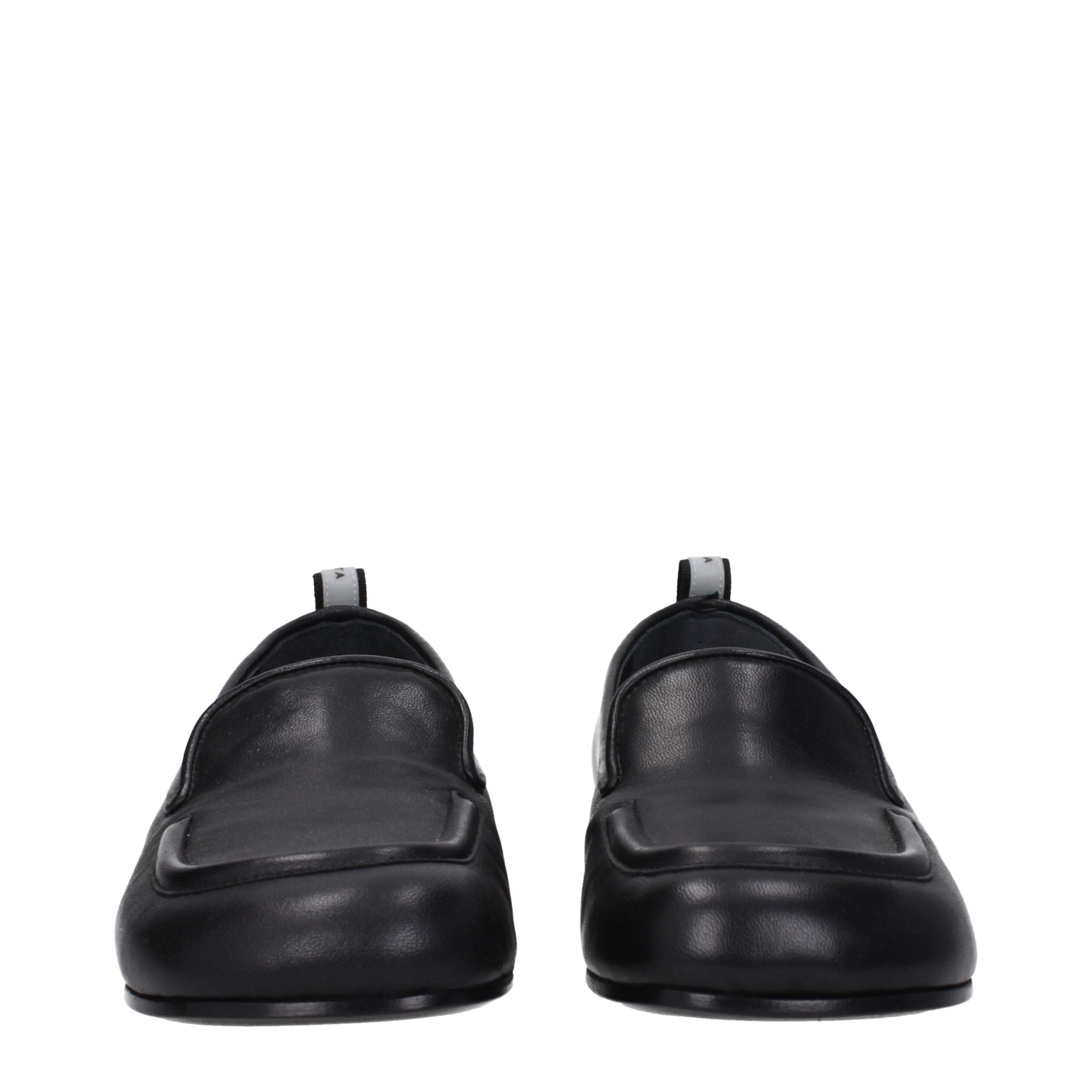 Premiata Black Leather Loafer