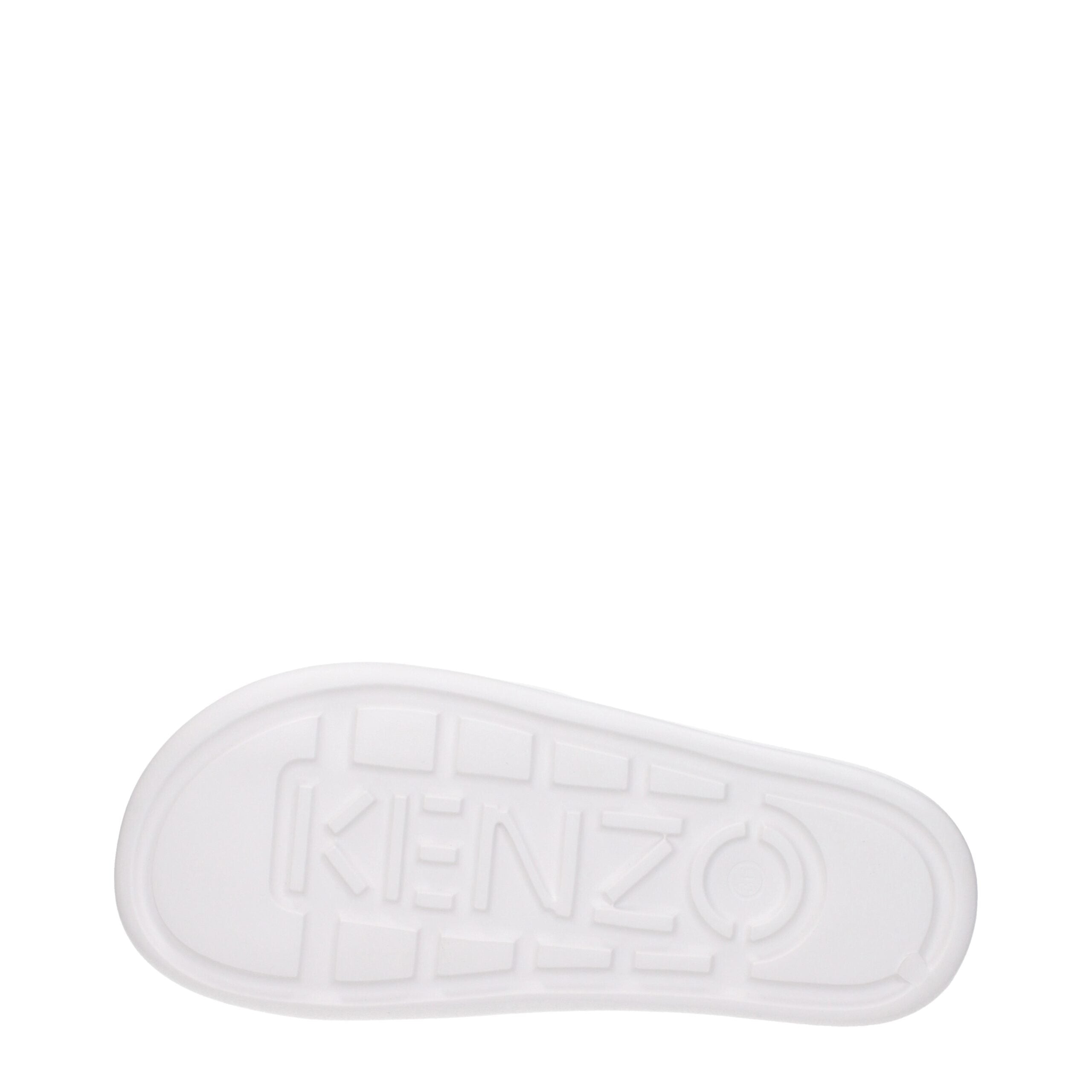Kenzo White Cotton Slipper