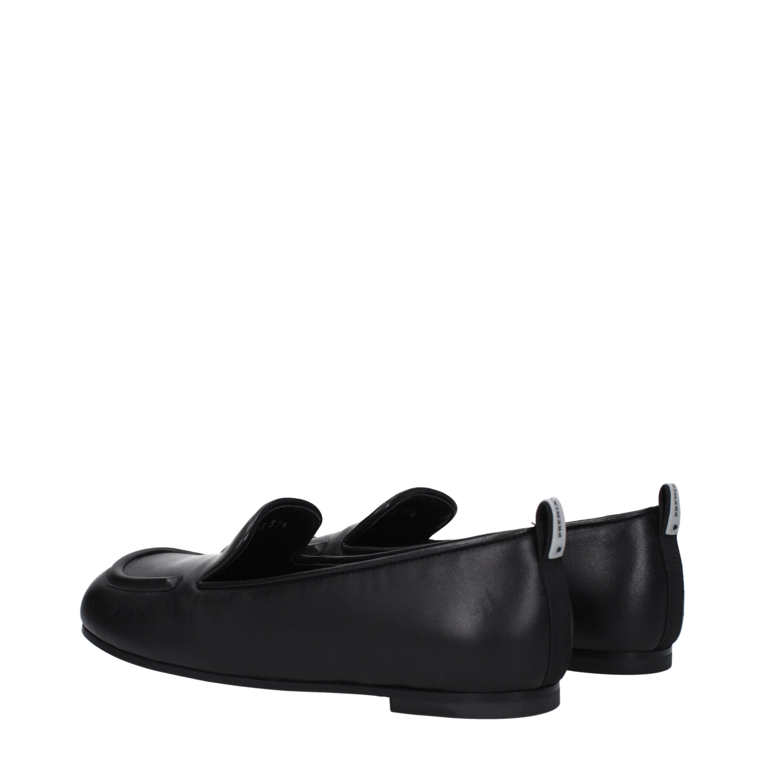 Premiata Black Leather Loafer
