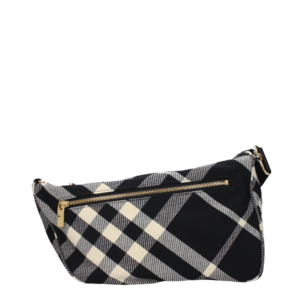 Burberry Black Fabric Crossbody Bag