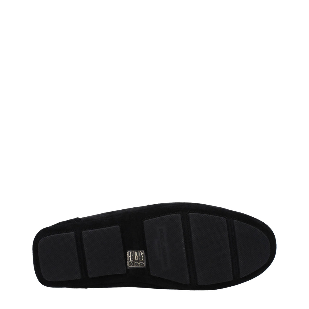 Dolce & Gabbana Black Leather Loafer
