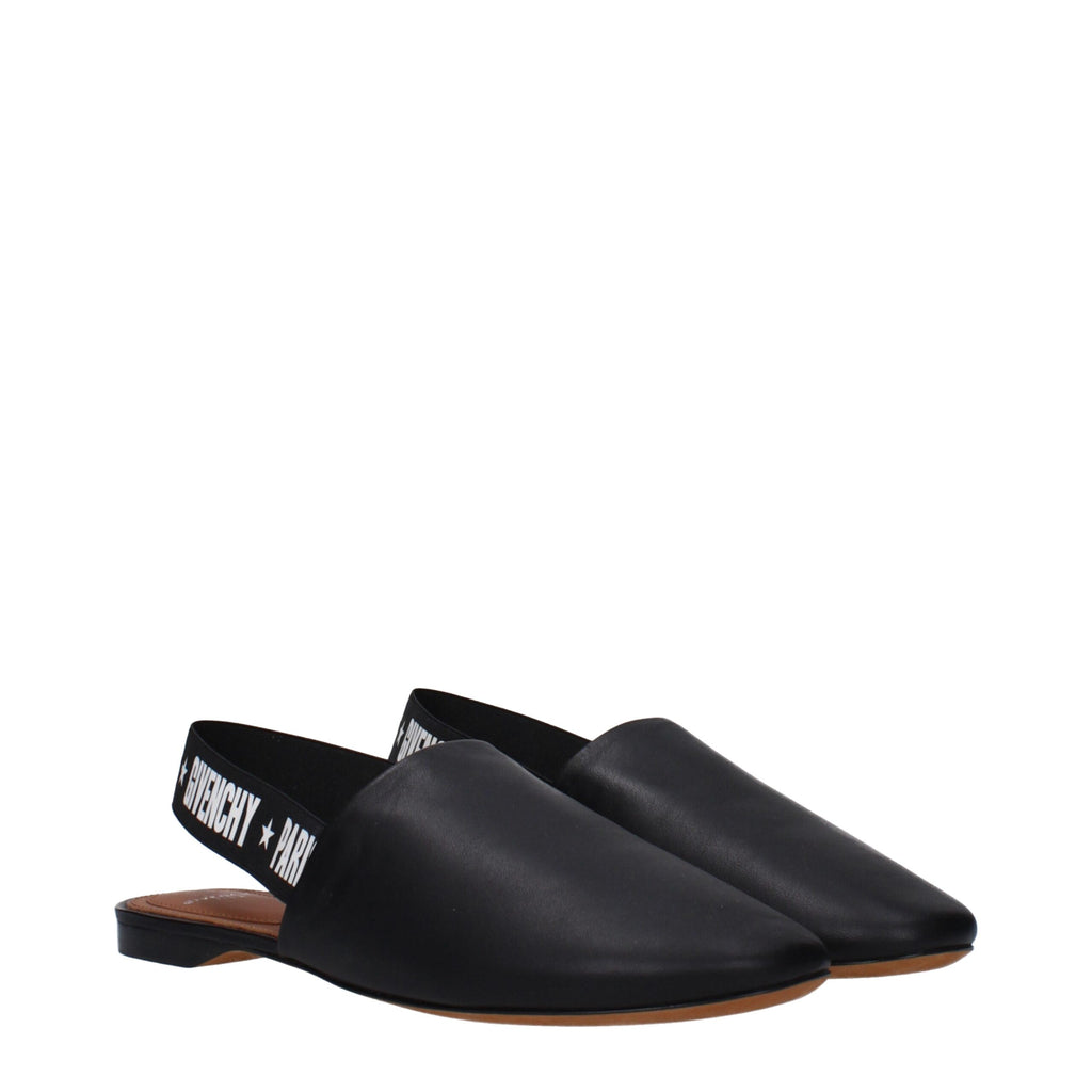 Givenchy Black Leather Sandal