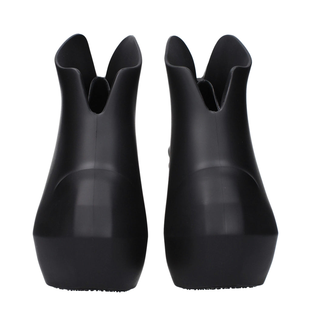 Givenchy Black Cotton Wedge