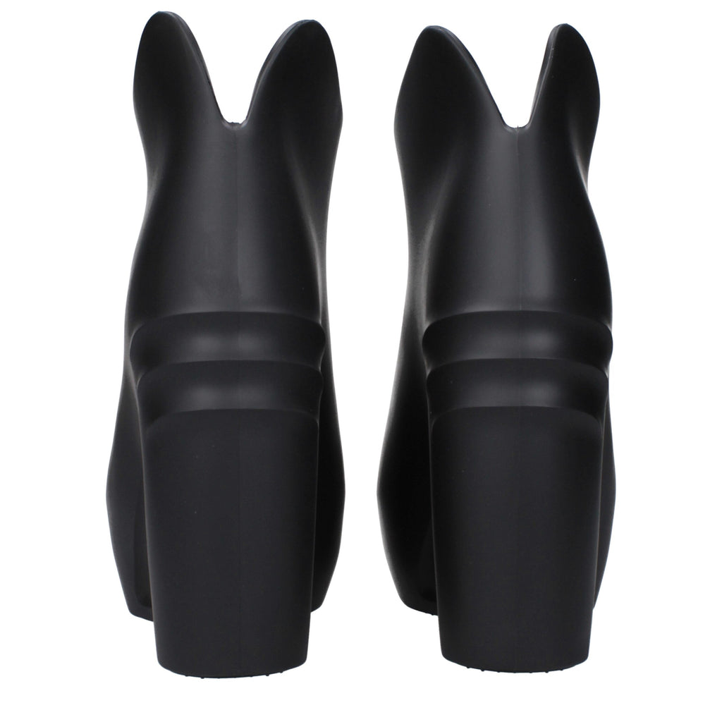 Givenchy Black Cotton Wedge