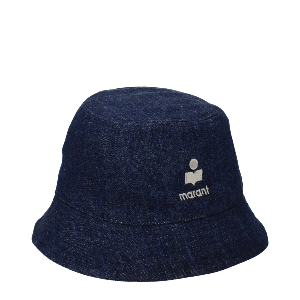 Isabel Marant Blue Cotton Hat
