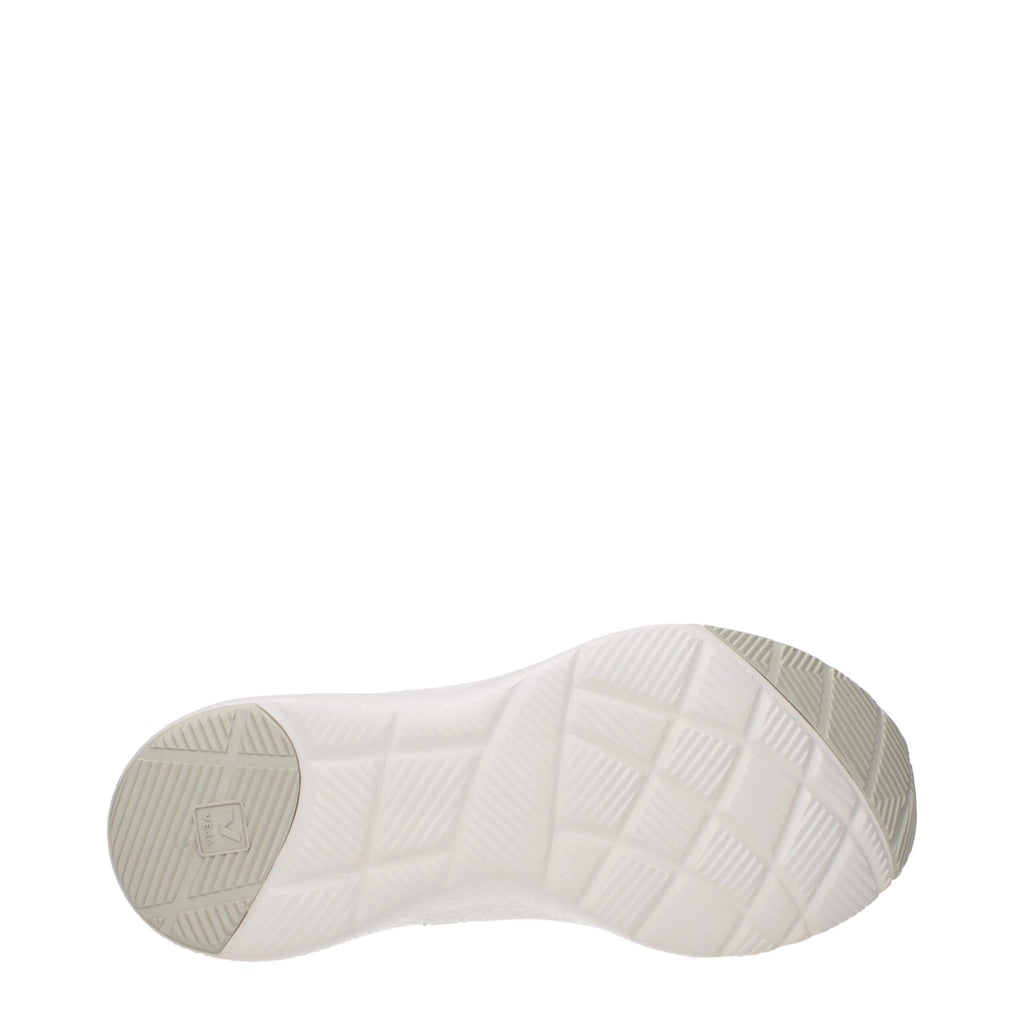 Veja White Fabric Sneakers