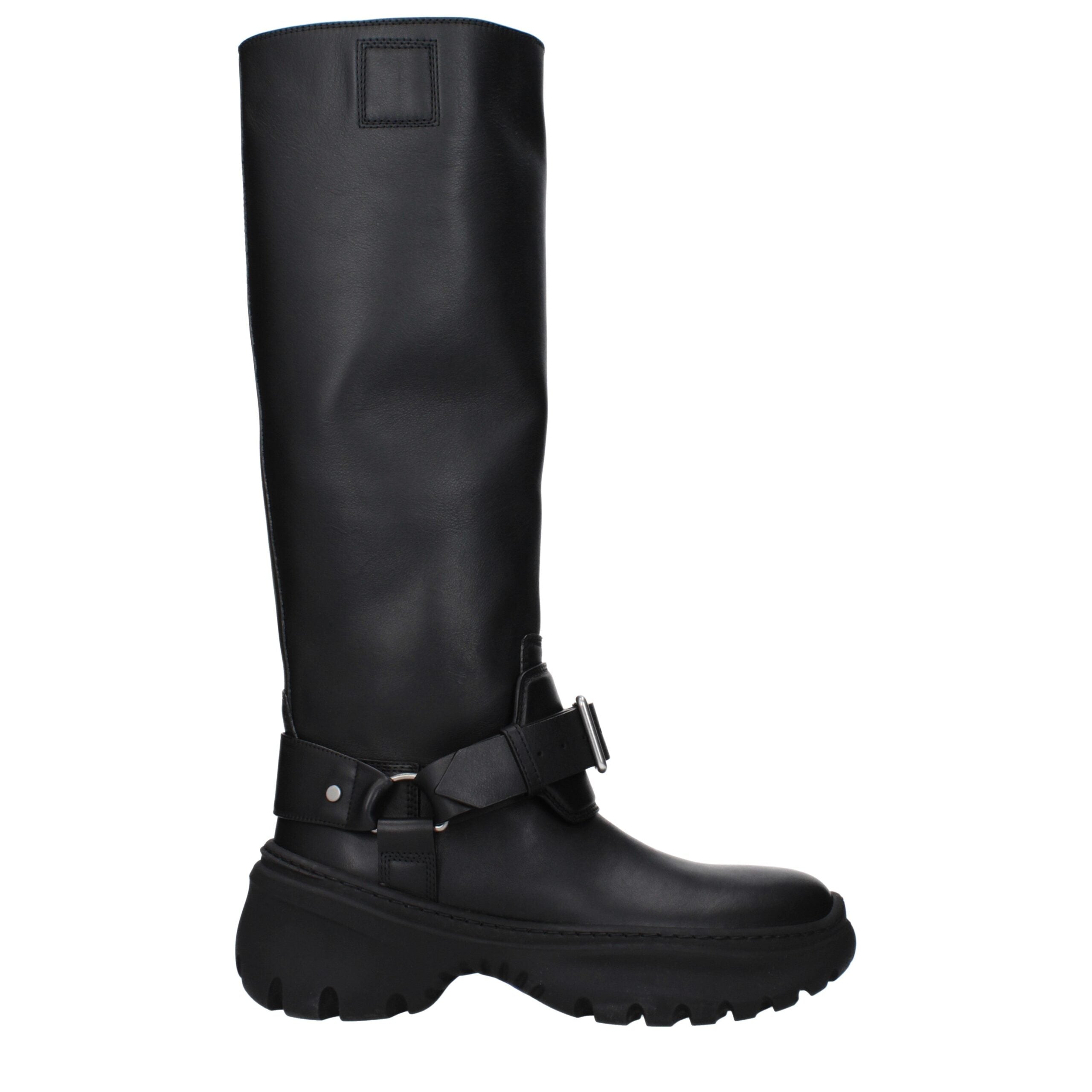 Burberry Black Leather Boot