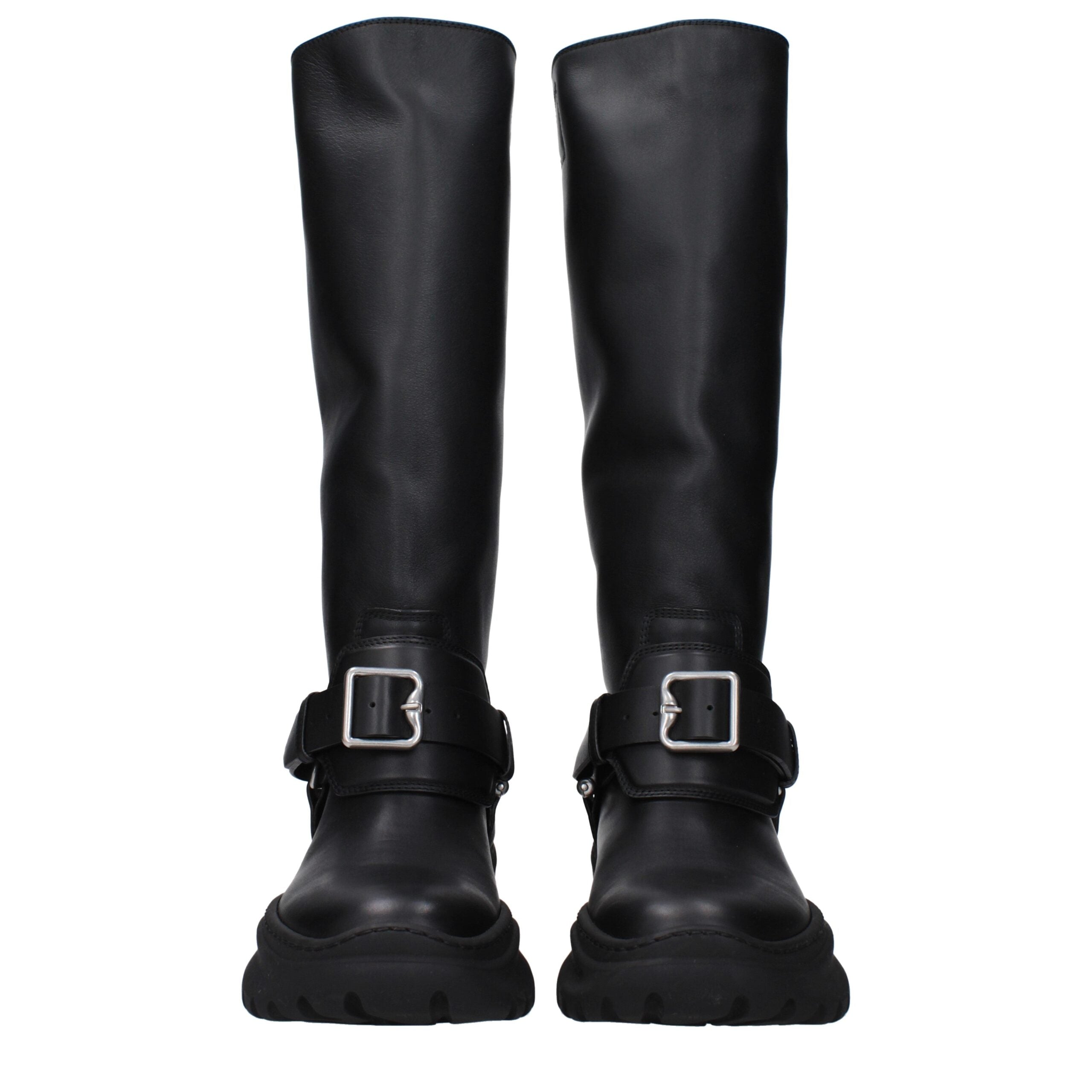 Burberry Black Leather Boot