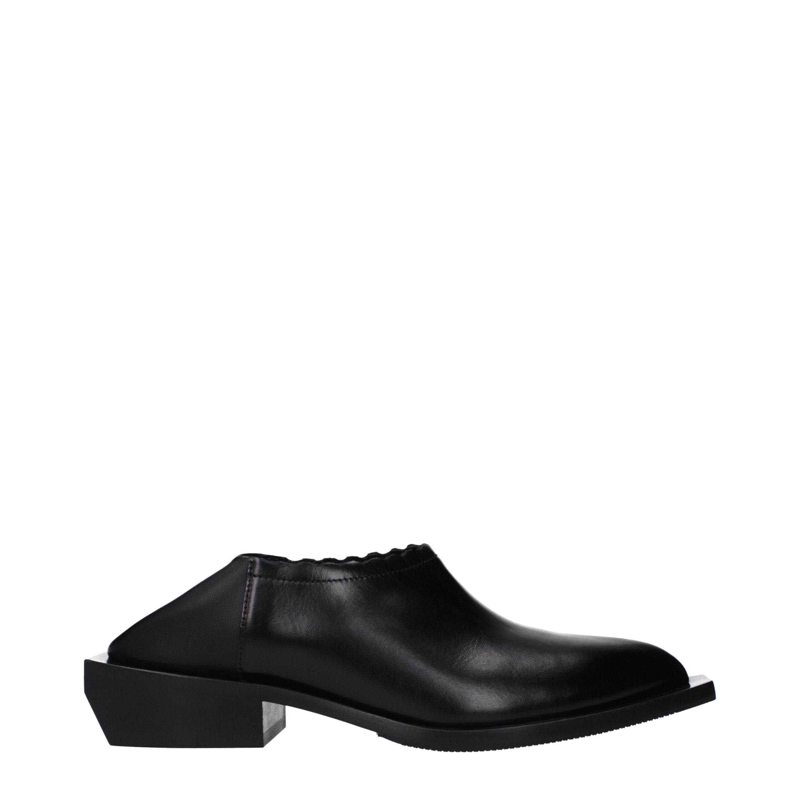 Love Moschino Black Leather Loafer