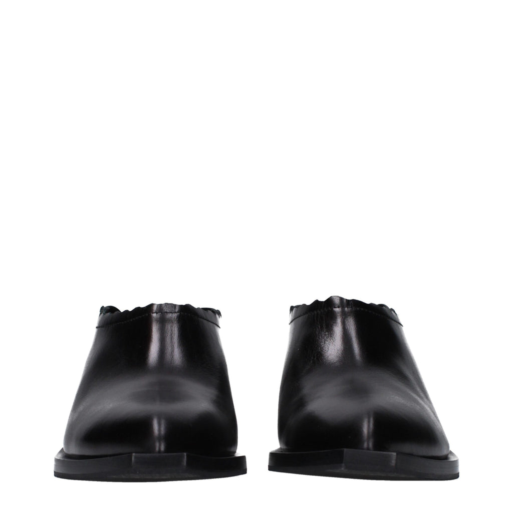 Love Moschino Black Leather Loafer