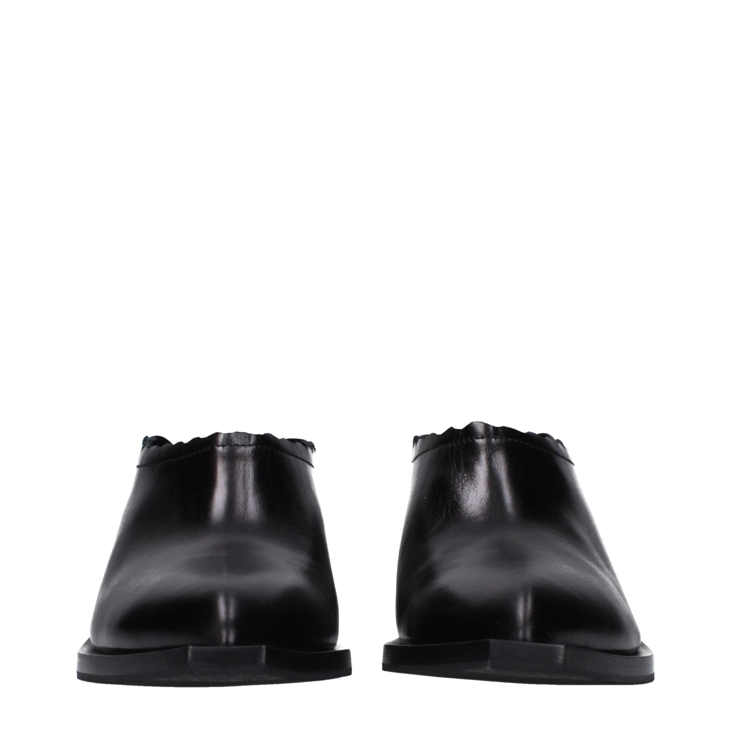 Love Moschino Black Leather Loafer
