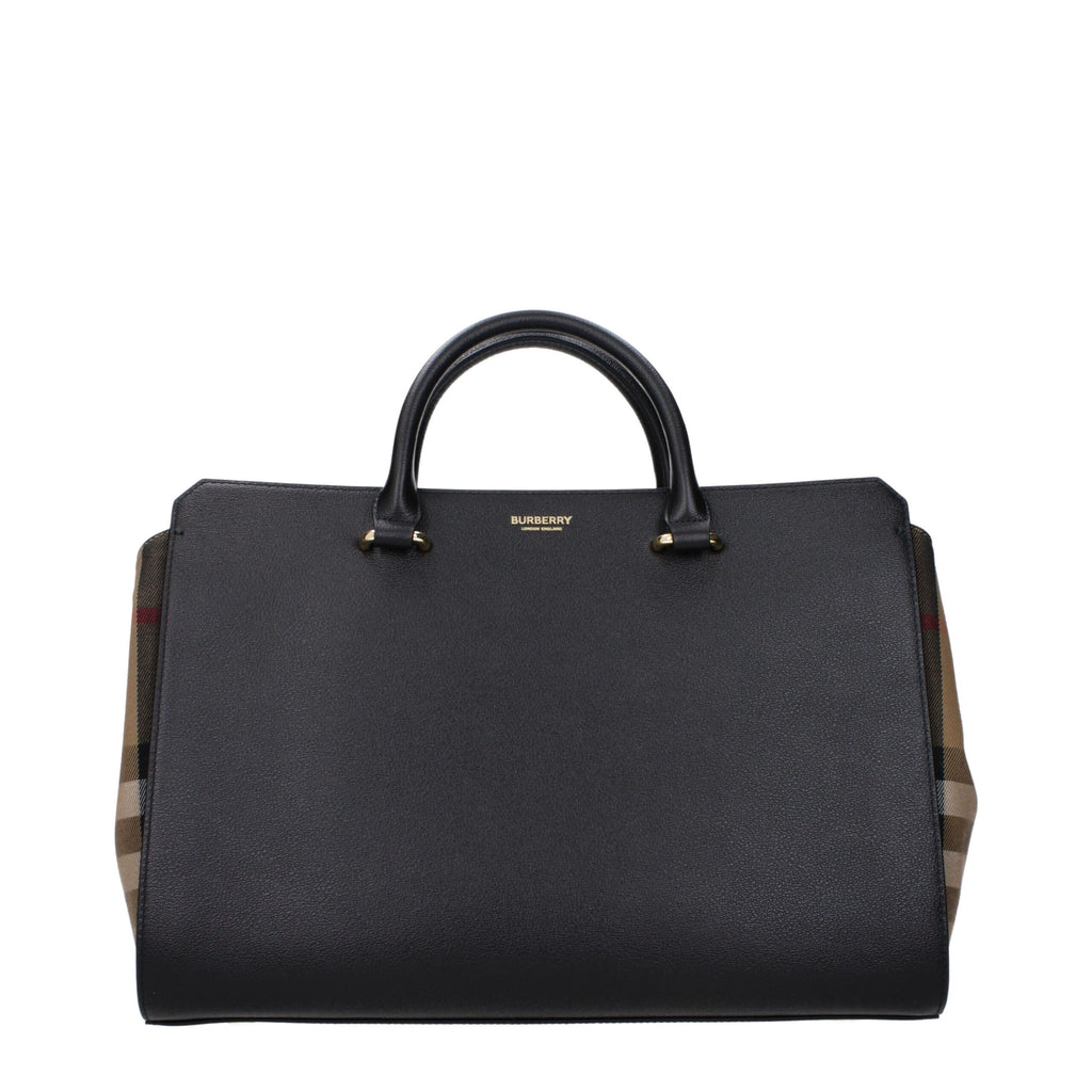 Burberry Black Leather Handbag