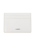 Jil Sander White Leather Cardholder