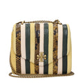 Tory Burch Yellow Leather Shoulder Bag