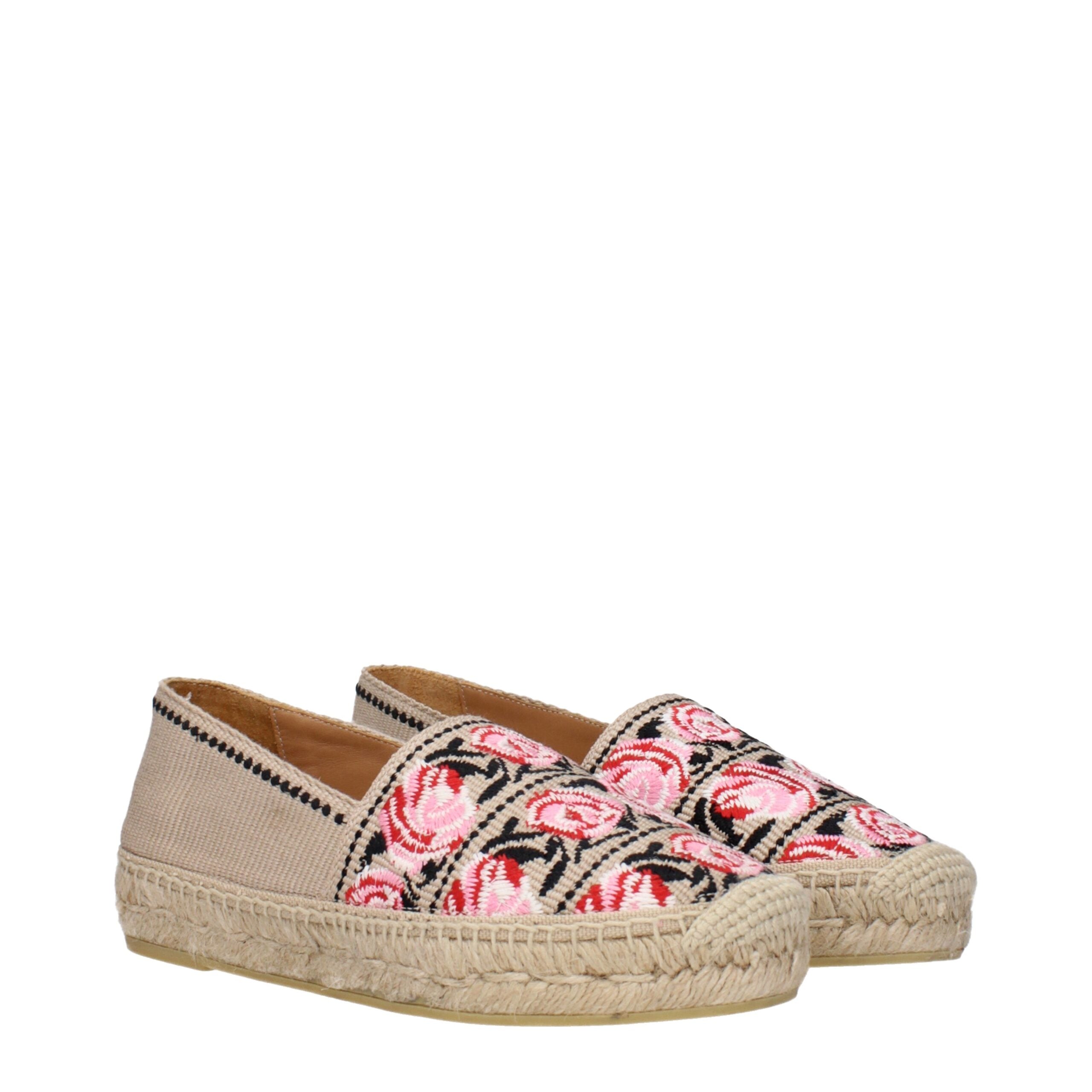 Prada Beige Fabric Espadrille