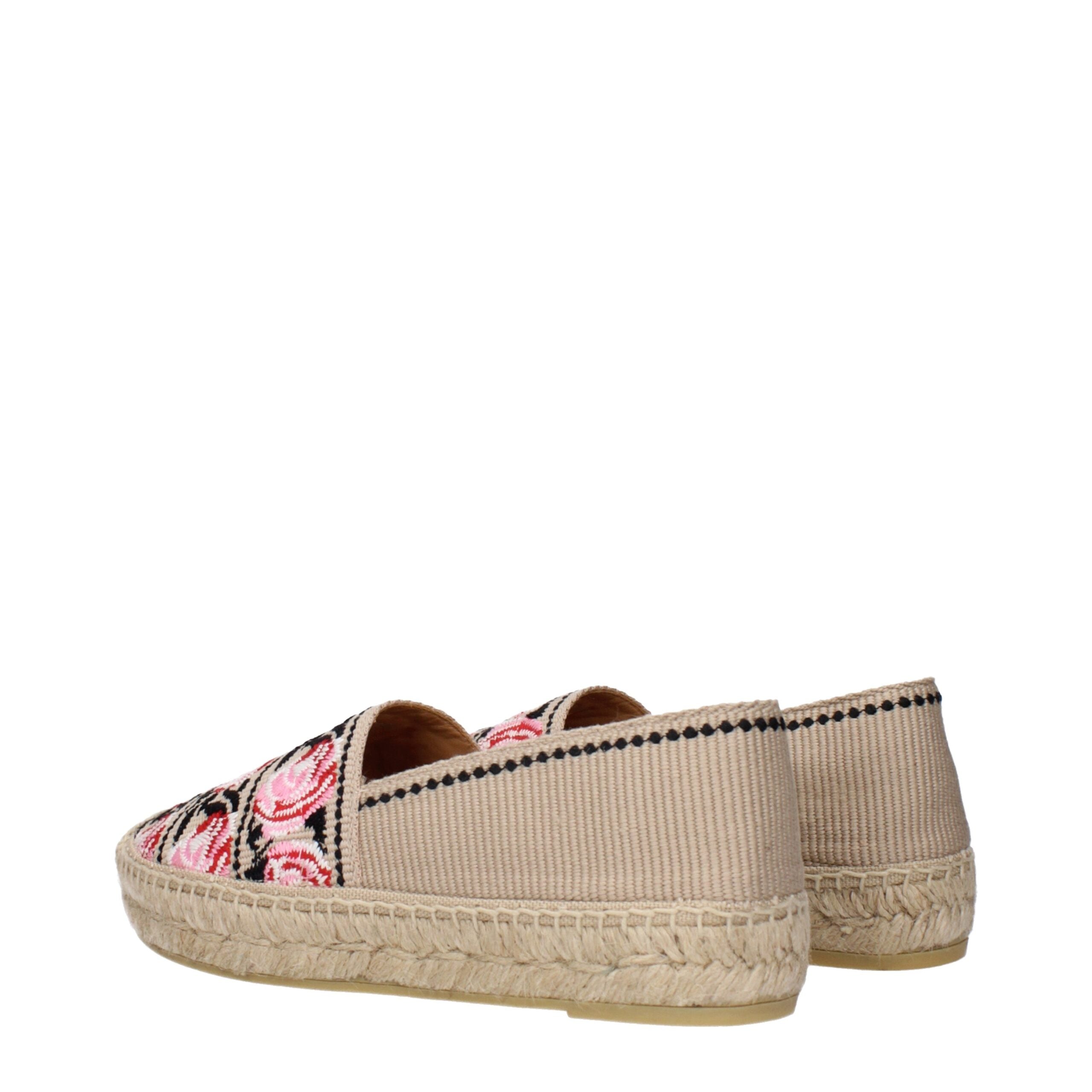 Prada Beige Fabric Espadrille