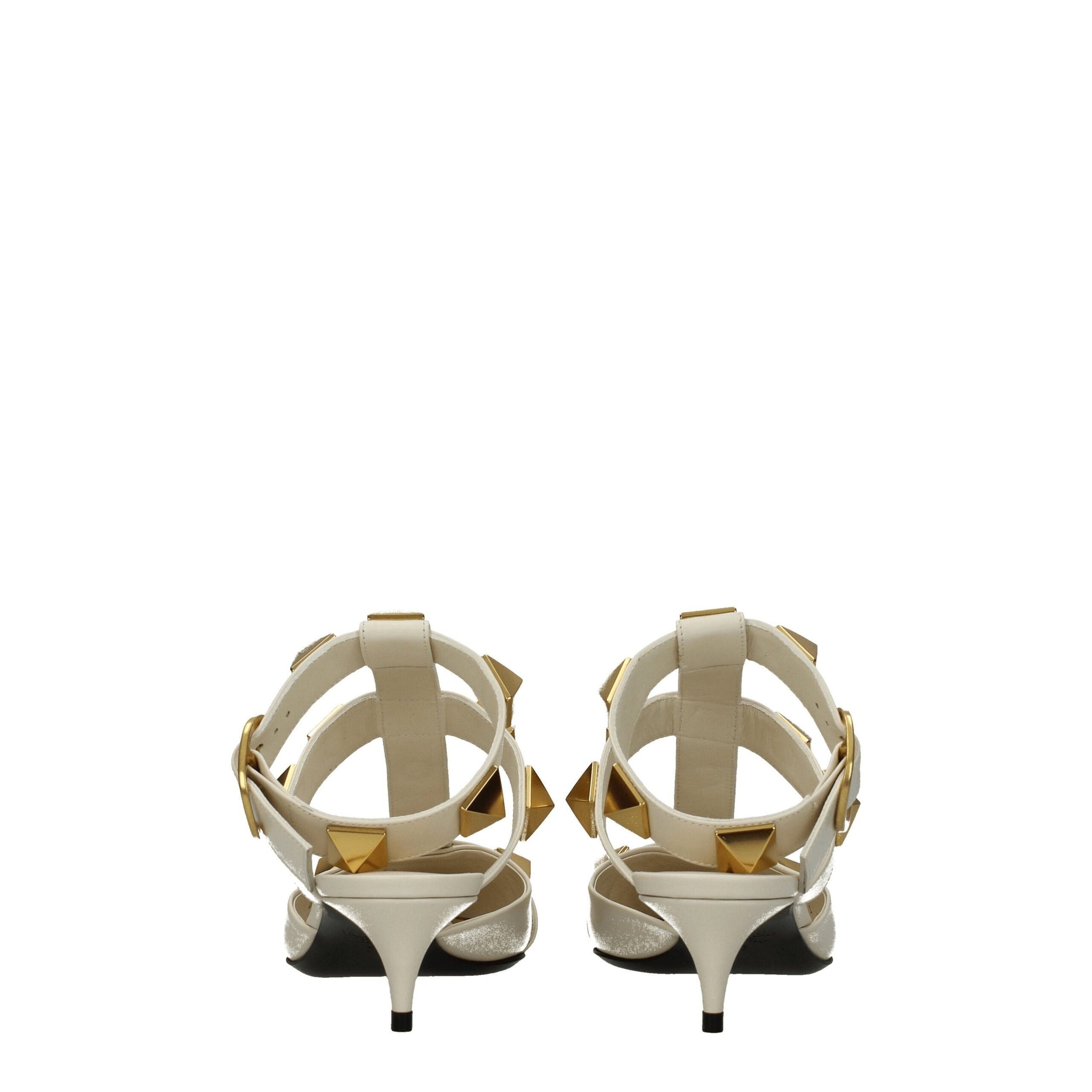 Valentino Garavani Beige Leather Sandal