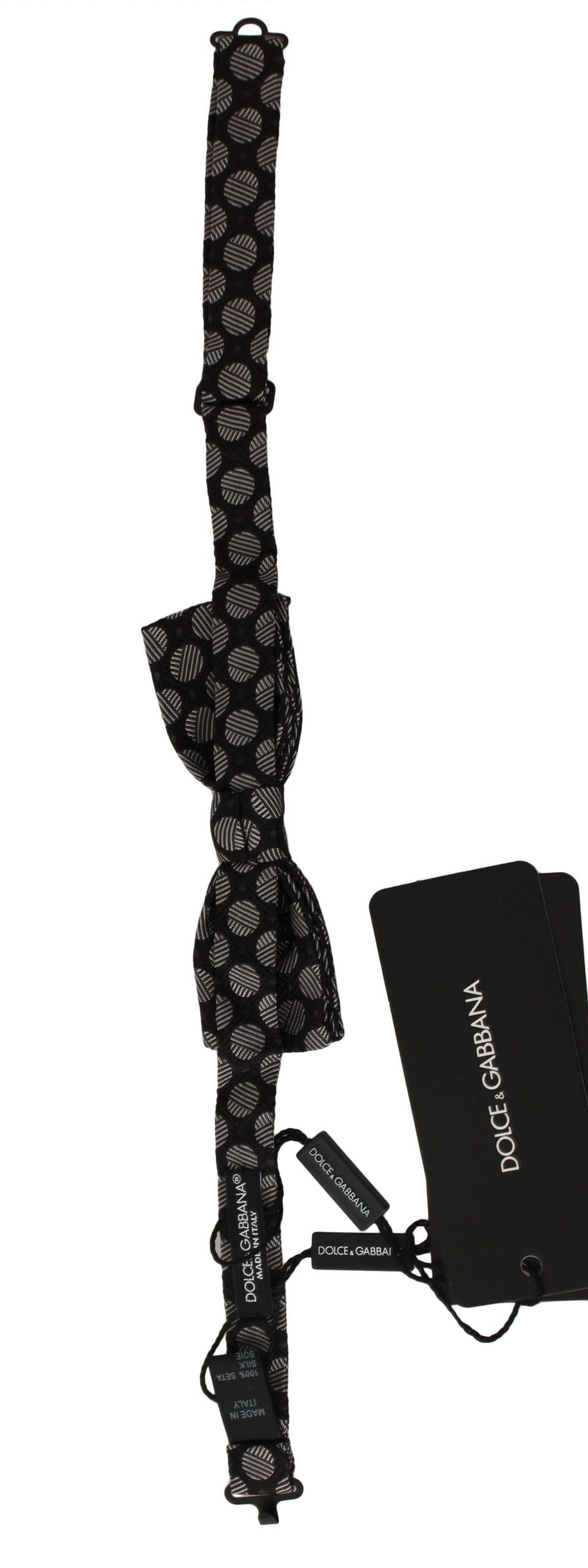 Pajarita elegante de seda con lunares Dolce & Gabbana