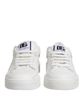 Zapatillas Dolce & Gabbana Miami Bajas de Cuero Blancas