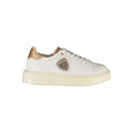 Blauer White Polyester Sneaker