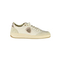Blauer White Polyester Sneaker