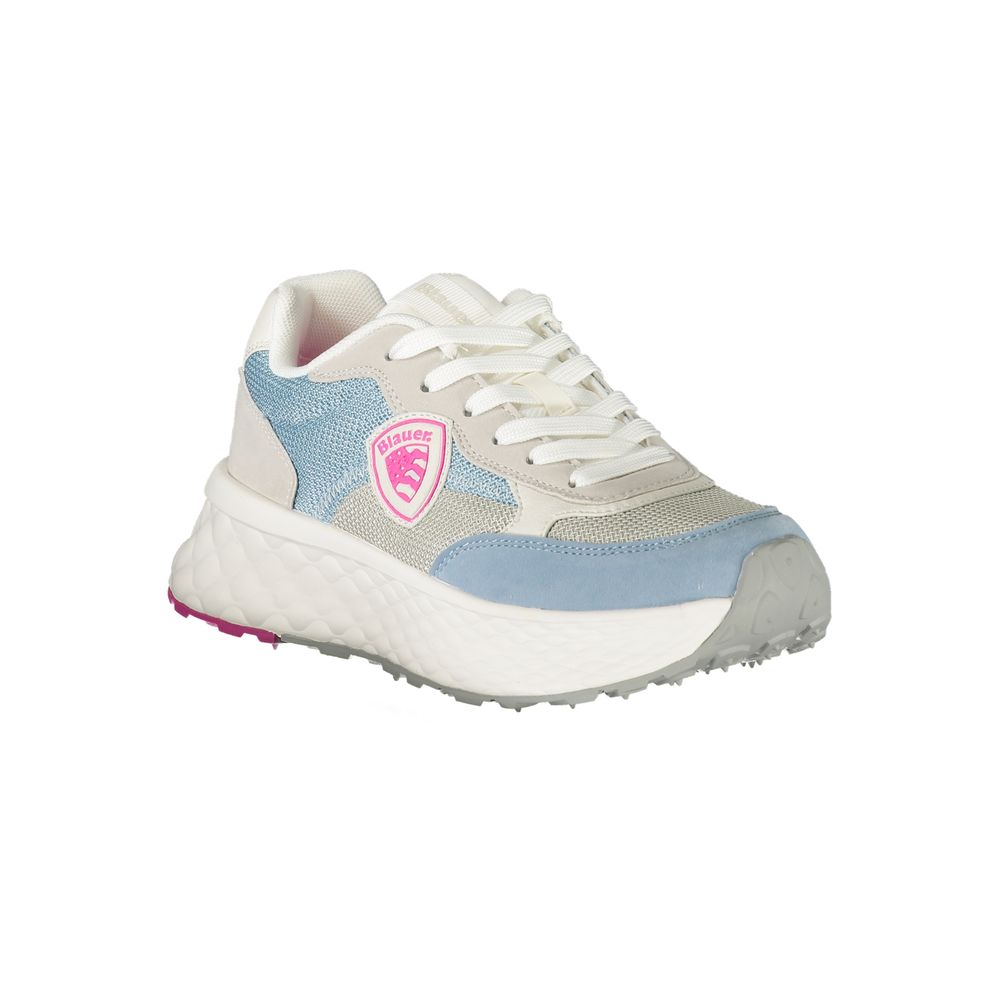 Blauer Blue Polyester Sneaker