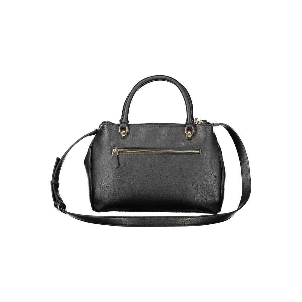 Bolso de mano Guess Jeans negro de polietileno