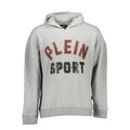 Plein Sport Gray Cotton Sweater