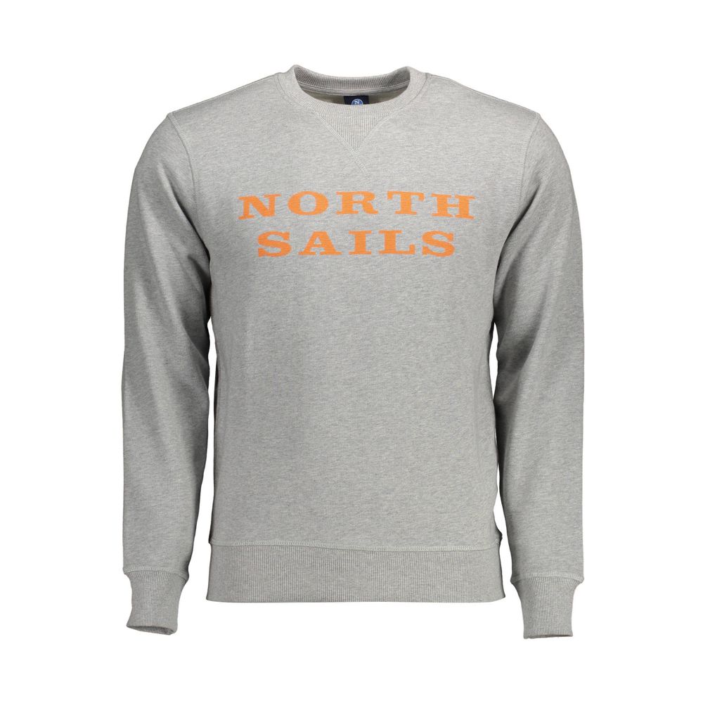 Suéter de algodón gris North Sails