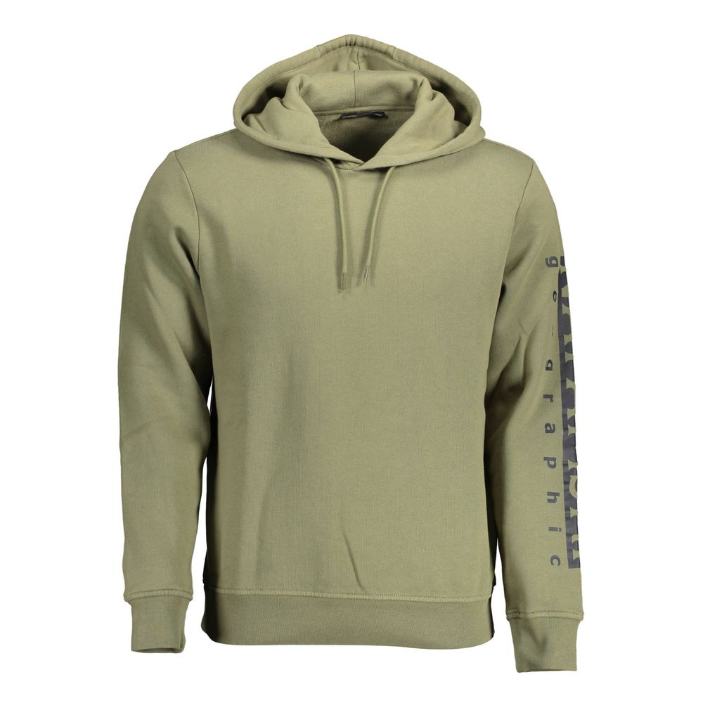 Napapijri Green Cotton Sweater