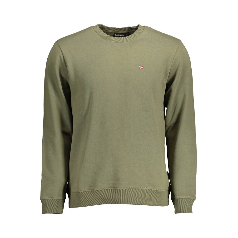 Napapijri Green Cotton Sweater