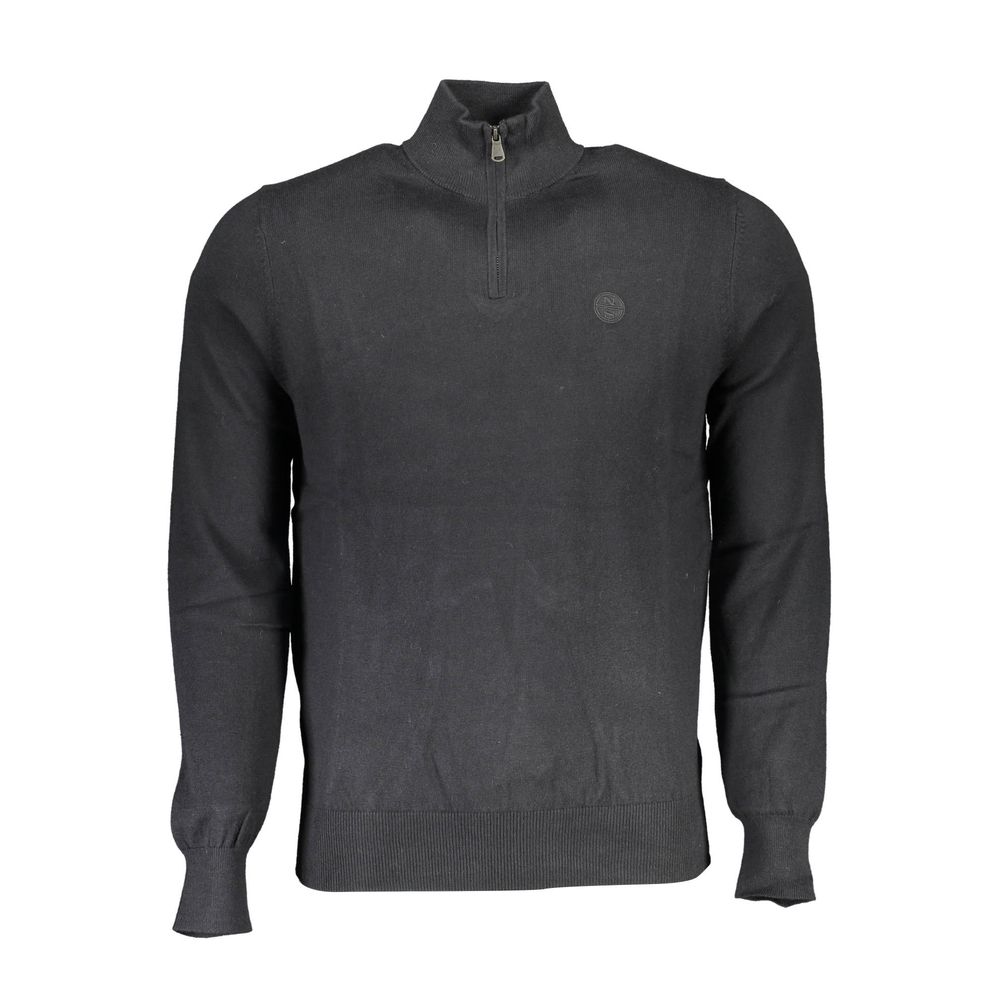 North Sails Black Cotton Sweater