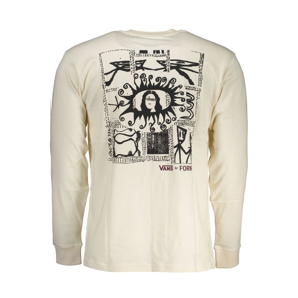 Vans White Cotton T-Shirt