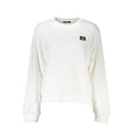 Cavalli Class White Cotton Sweater