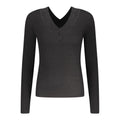 Guess Jeans Black Viscose Sweater