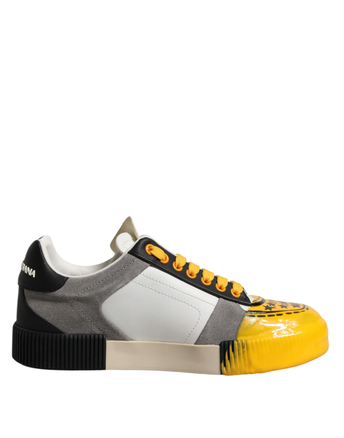 Dolce & Gabbana Multicolor MIAMI Low Top Sneakers Shoes