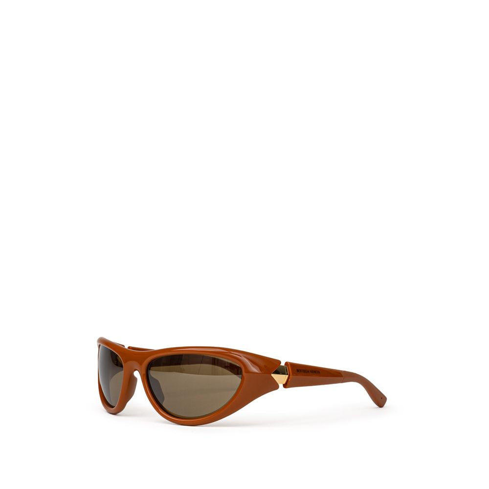 Bottega Veneta Brown Acetate Sunglass