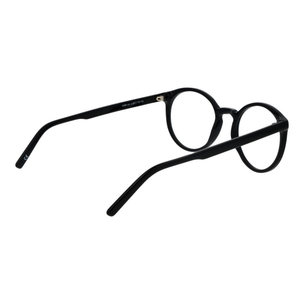 Andy Wolf Black Unisex Optical Frames