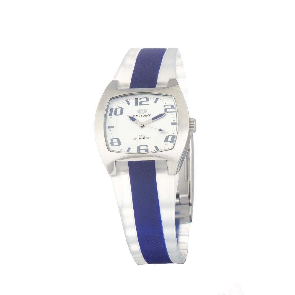 Time Force Blue Rubber Watch