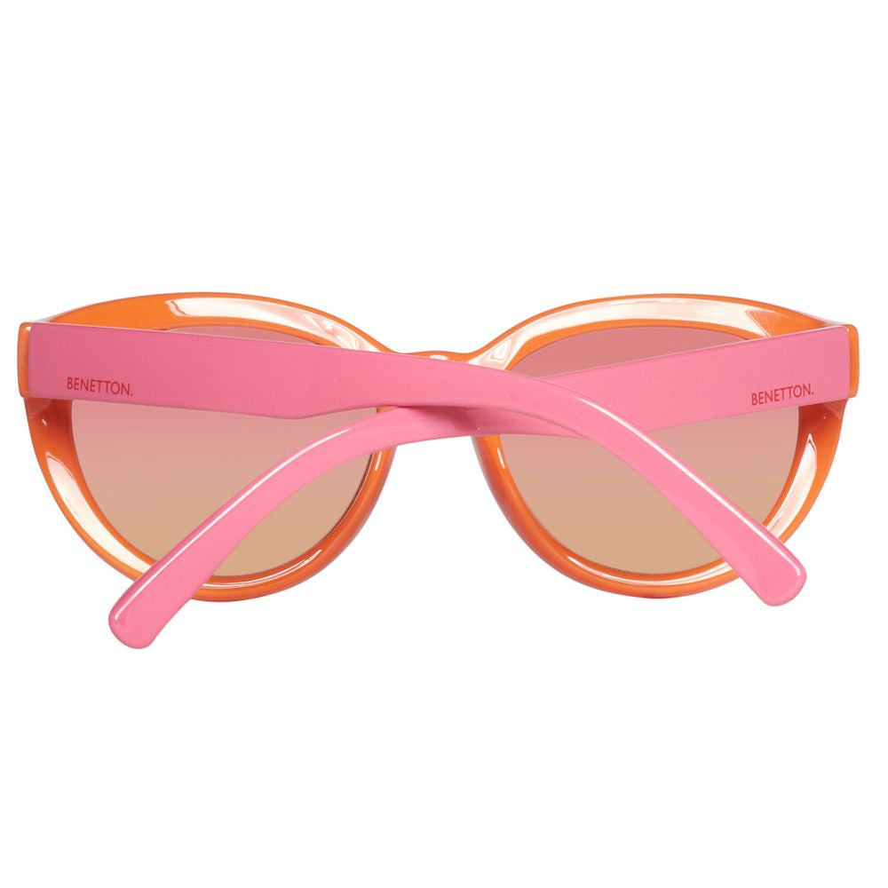 Benetton Red Injected Sunglasses