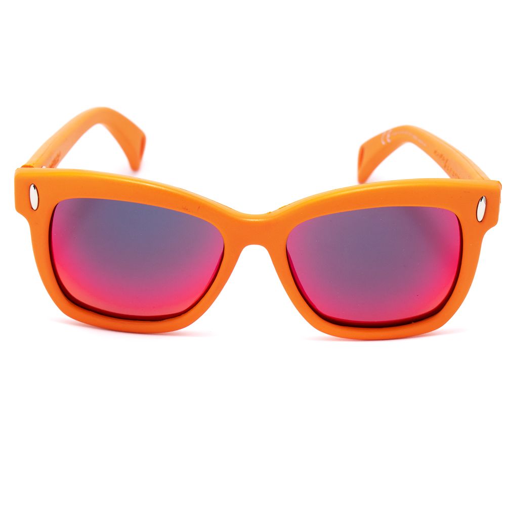 Italia Independent Red Acetate Sunglasses