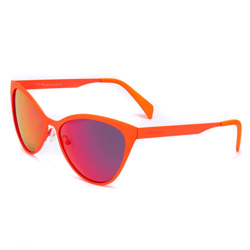 Italia Independent Red Metal Sunglasses