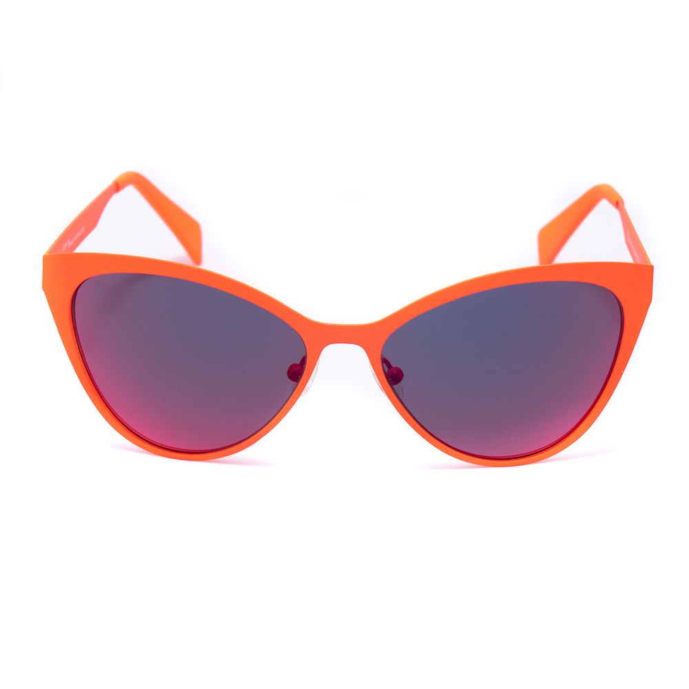 Italia Independent Red Metal Sunglasses