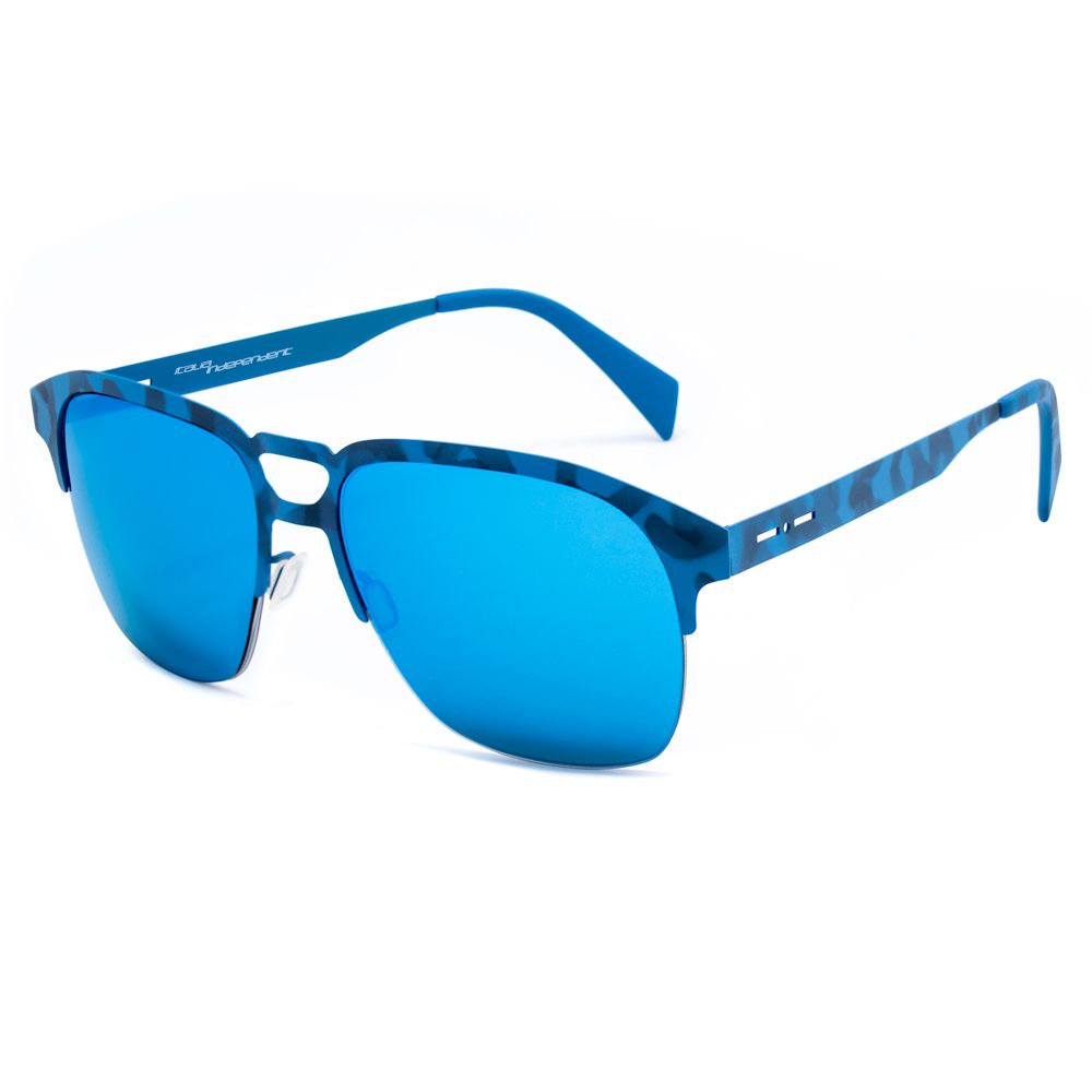 Italia Independent Blue Metal Sunglasses