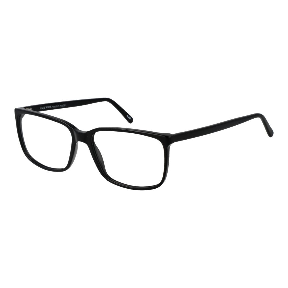 Andy Wolf Black Unisex Optical Frames